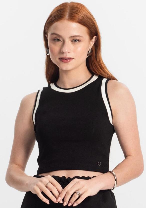 Regata Infantil Feminina em Ribana Preto