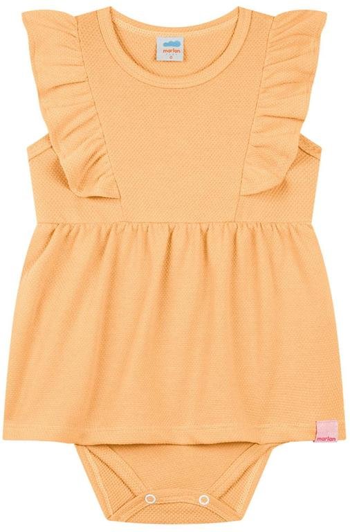 Imagem principal Body em Cotton Bee Honey Laranja Marlan Marlan