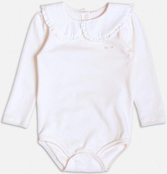 Imagem principal Body Manga Longa com Babados na Gola Branco Momi Momi