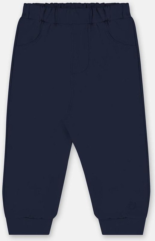 Calça Bebê em Molecotton Azul