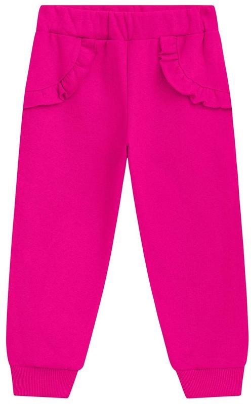 Imagem principal Calça Infantil em Moletom com Bolso Falso Rosa Duduka Duduka