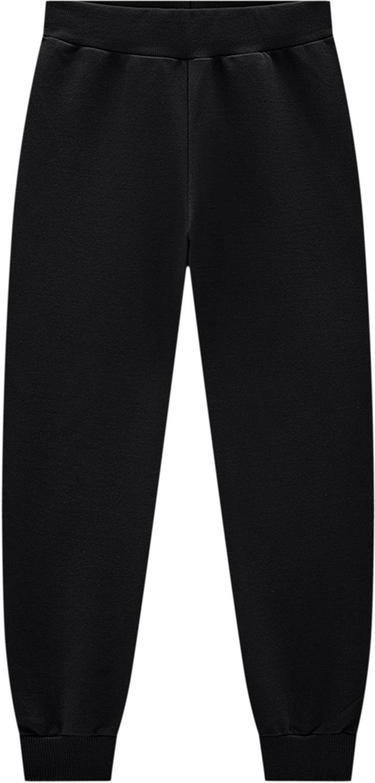 Calça Infantil em Moletom Felpado Unissex Preto