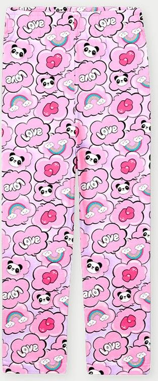 Imagem principal Calça Legging Margaridas Listradas Multicores Abrange Abrange