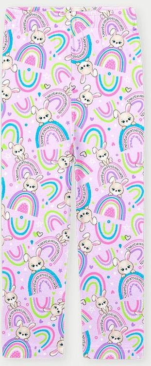 Calça Legging Menina Coelha Roxo
