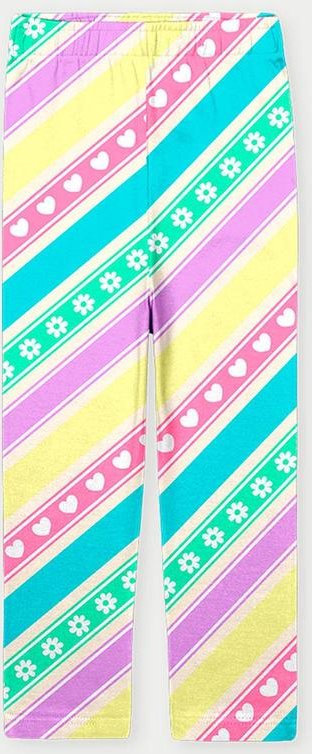 Calça Legging Menina Listrado Verde