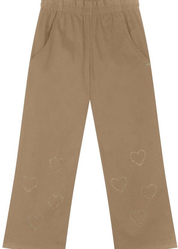 Imagem principal Calça Menina em Sarja Bege Milli E Nina Milli E Nina