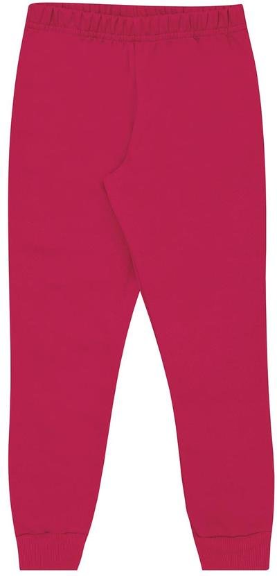 Calca Moletom Basica Rosa