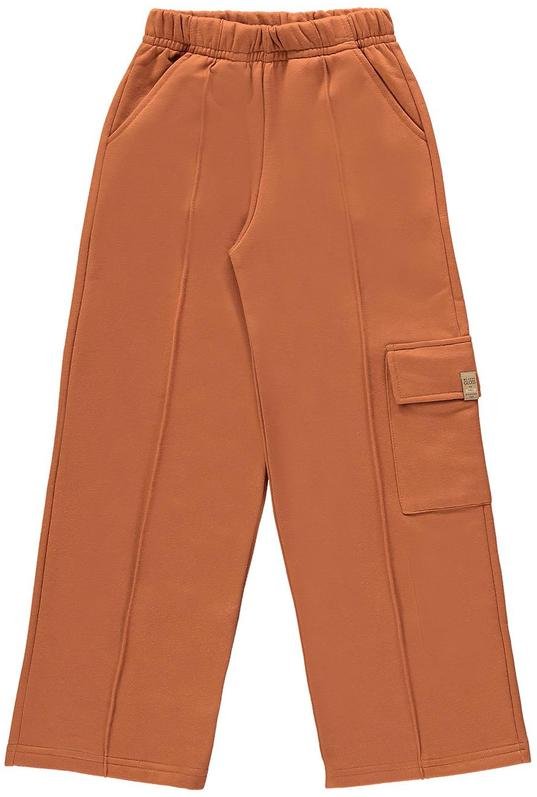 Imagem principal Calça Wide Leg Básica Juvenil Marrom Gloss Gloss