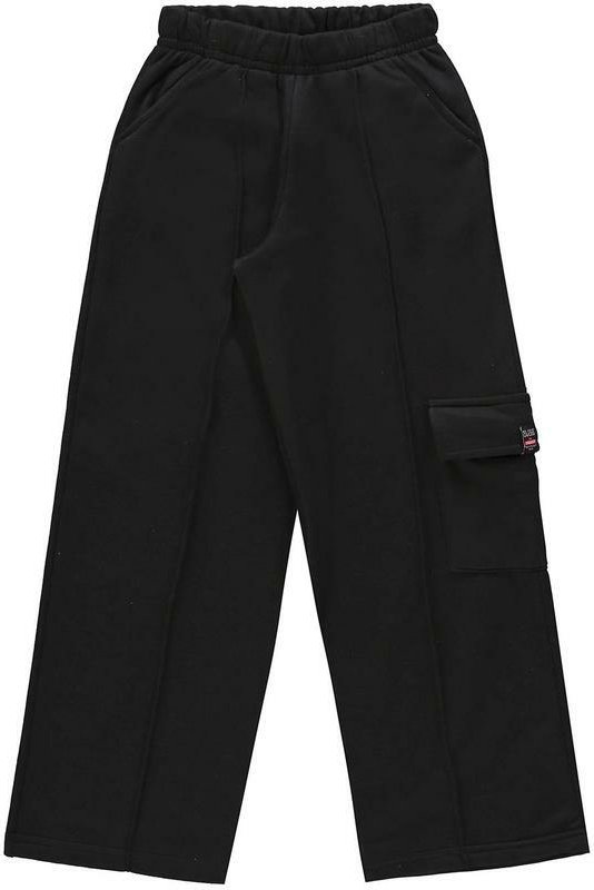 Imagem principal Calça Wide Leg Básica Juvenil Preto Gloss Gloss