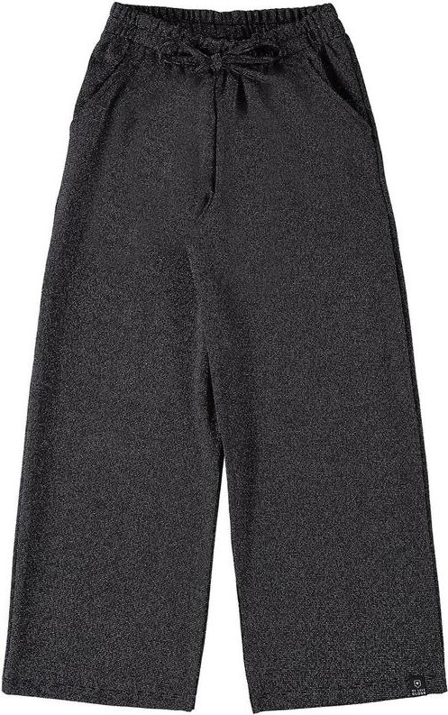 Imagem principal Calça Wide Leg em Malha Juvenil Preto Gloss Gloss