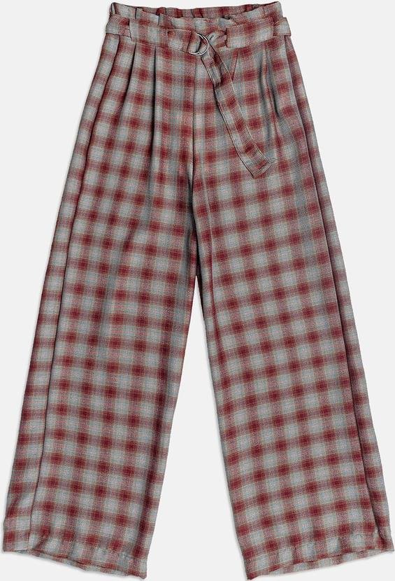 Imagem principal Calça Wide Leg Xadrez Vermelho I Am I Am