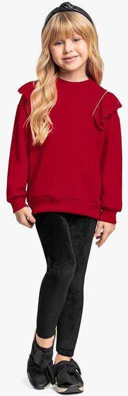 Imagem principal Legging Infantil Veludo Preto