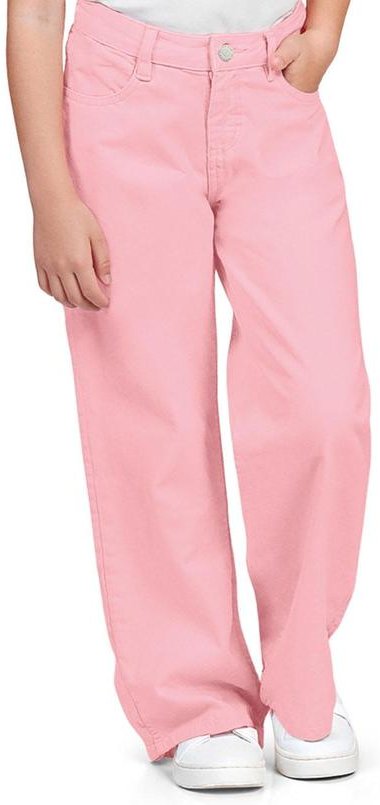 Imagem principal Calça Wide Leg Sarja Rosa Fkn Play Denim Fkn Play Denim