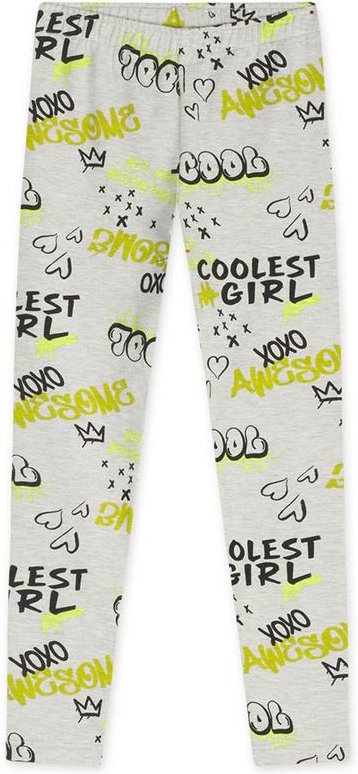 Calça Legging com Aroma Infantil Cinza