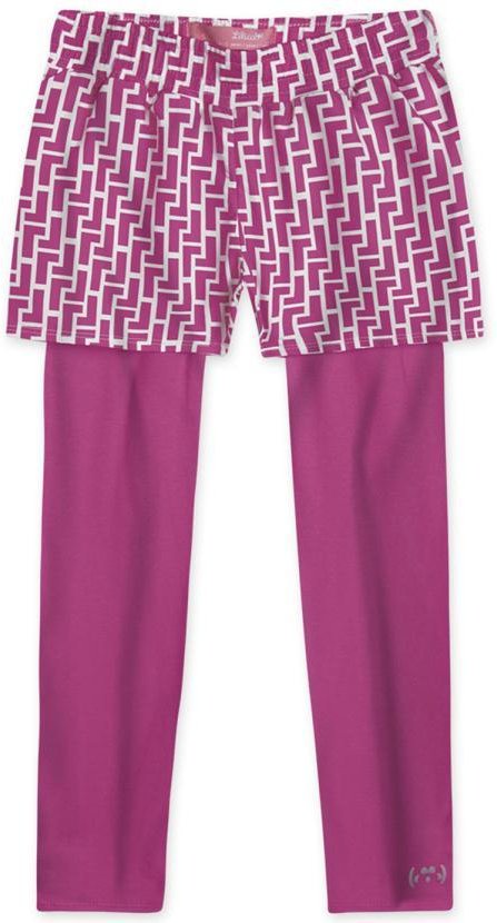 Imagem principal Calça Legging com Short Infantil MeninaRosa Lilica Ripilica Lilica Ripilica