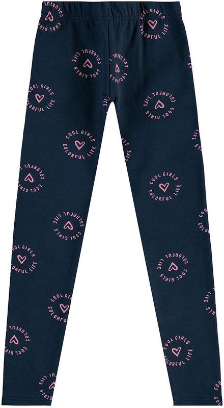 Calça Legging Cool Girl Menina Azul