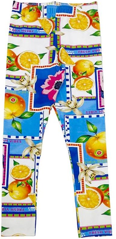 Calça Legging Estampada com Aroma Azul