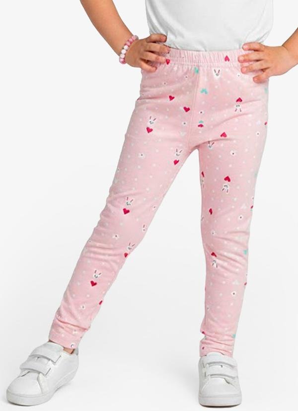 Imagem principal Legging Infantil em Cotton Rosa Select Select