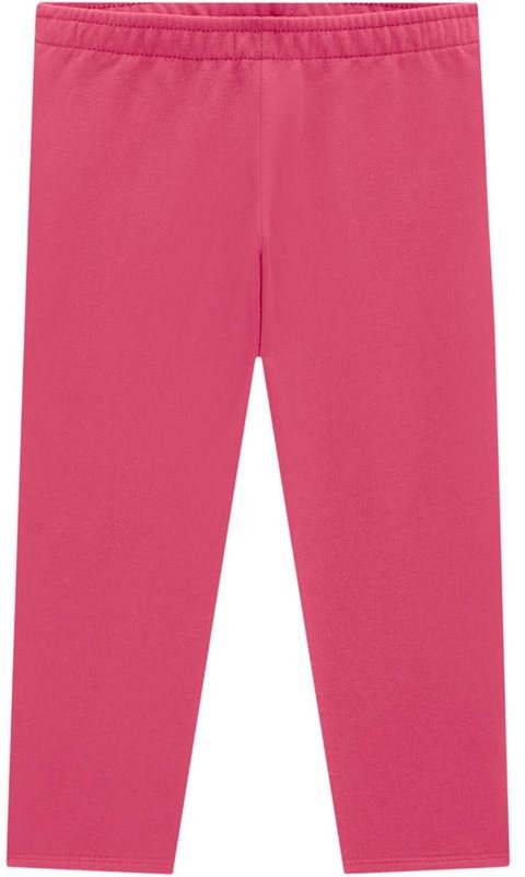 Legging Infantil em Molecotton Felpado Rosa