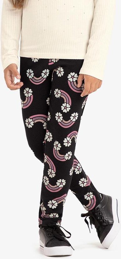 Imagem principal Legging Infantil Estampada Preto Rovi Kids Rovi Kids