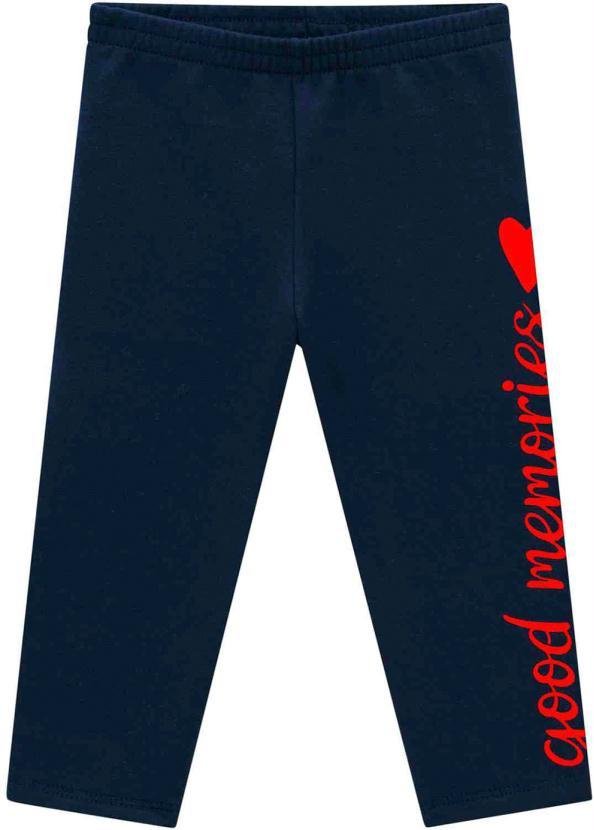 Legging Menina Marinho