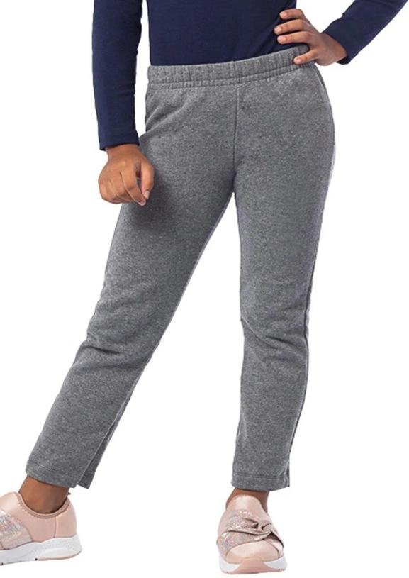 Imagem principal Calça Infantil Menina Moletom Cinza