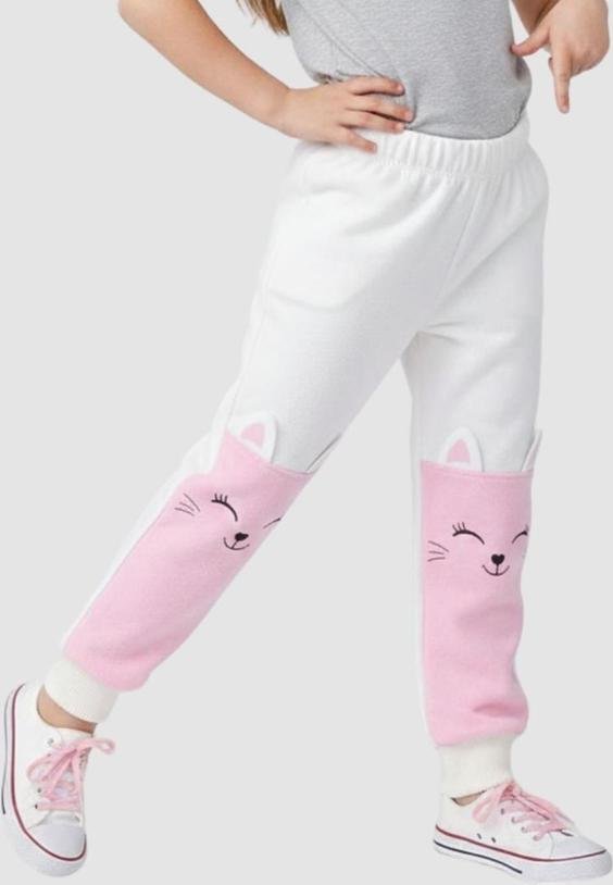 Imagem principal Calça Moletom Coelho Off White Turminha Turminha