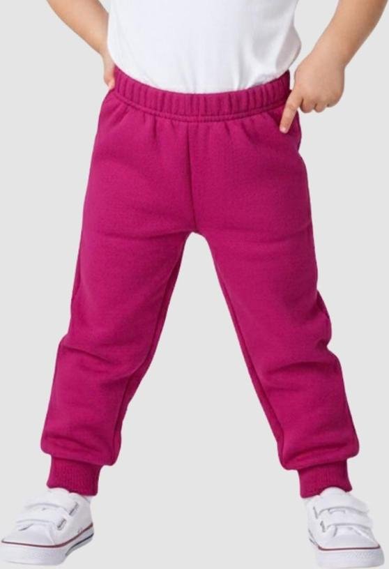 Calça Moletom Rosa Pink