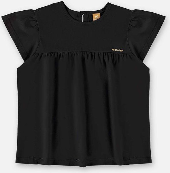 Imagem principal Bata Infantil Básica em Meia Malha Preto Up Baby Up Baby