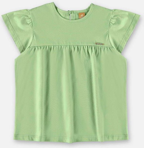 Imagem principal Bata Infantil Básica em Meia Malha Verde Up Baby Up Baby