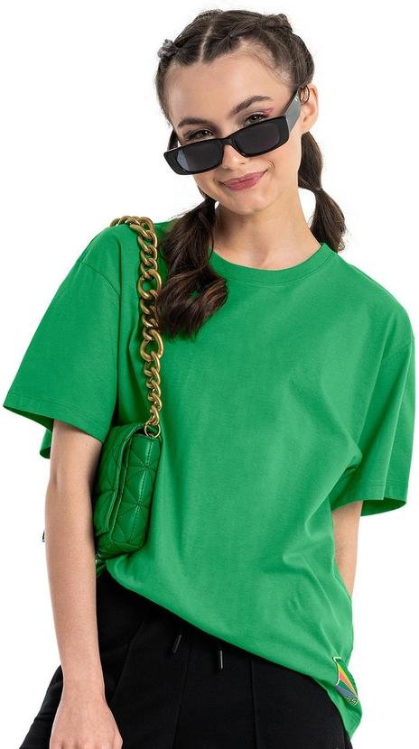 Imagem principal Camisa Básica Oversize Juvenil Verde Gloss Gloss