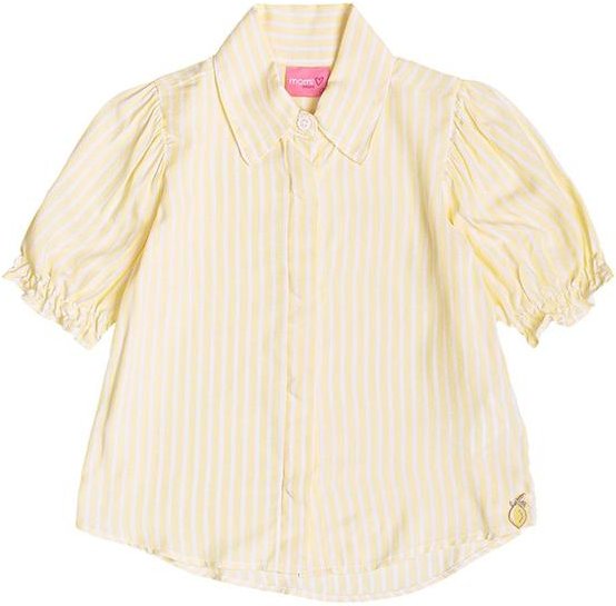 Imagem principal Camisa Listrada com Manga Bufante Amarelo Momi Momi