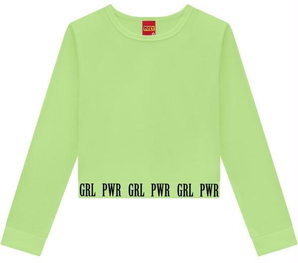 Imagem principal Blusa Infantil MeninaVerde Kyly Kyly
