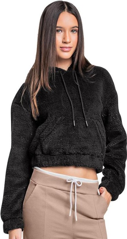 Imagem principal Blusão Juvenil com Brilhos Preto Gloss Gloss