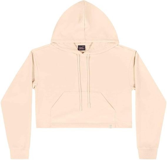 Imagem principal Blusão Juvenil em Moletom Bege Gloss Gloss