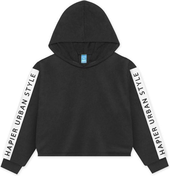 Imagem principal Blusão Moletom com Capuz Juvenil Preto Hapier Hapier