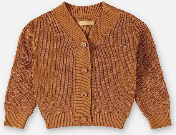 Imagem principal Casaco em Tricô Infantil Menina Marrom Up Baby Up Baby