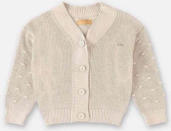 Imagem principal Casaco em Tricô Infantil para Meninas Bege Up Baby Up Baby