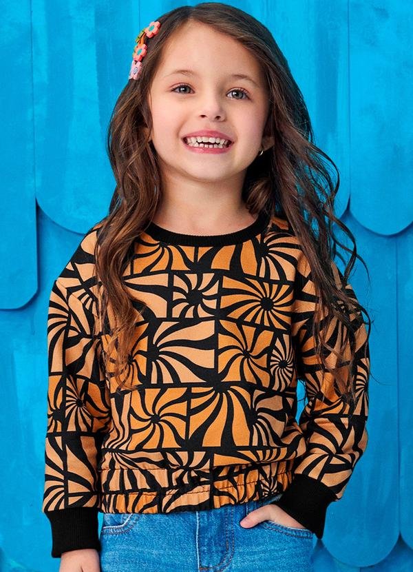 Casaco Infantil Menina Preto