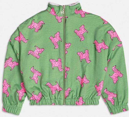 Imagem principal Jaqueta Verde com Estampa de Dog Verde Momi Momi