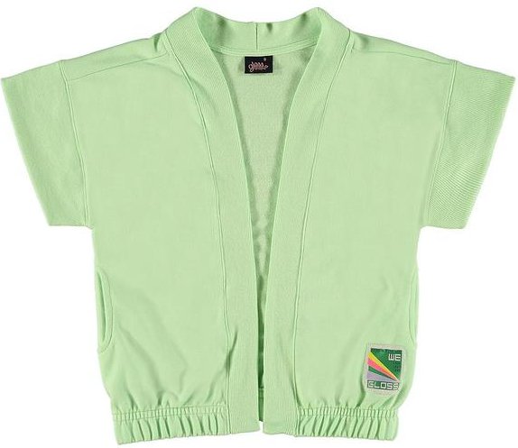 Imagem principal Kimono Oversize Juvenil em Moletom Verde Gloss Gloss