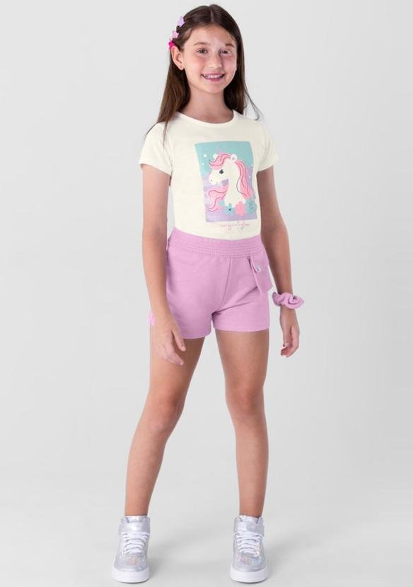 Imagem principal Conjunto Infantil Menina Natural Brandili Brandili