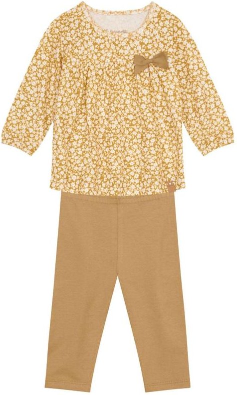 Imagem principal Conjunto Bebê Menina Florido Amarelo Brandili Baby Brandili Baby