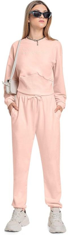Imagem principal Conjunto Blusão e Calça Juvenil Rosa Gloss Gloss