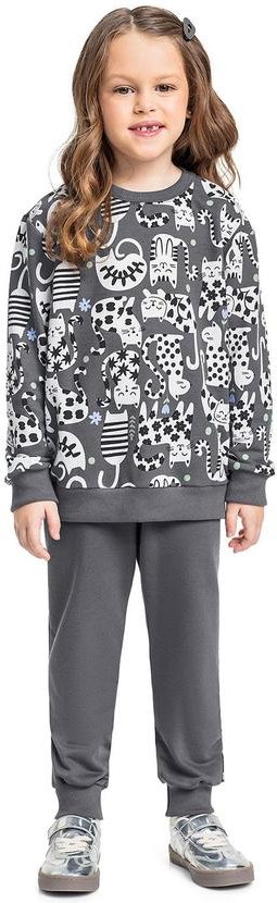 Imagem principal Conjunto Blusão e Calça Moletom Cinza Bee Loop Bee Loop