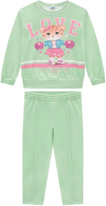 Imagem principal Conjunto Blusão e Legging em Malha Sport Verde Marlan Marlan