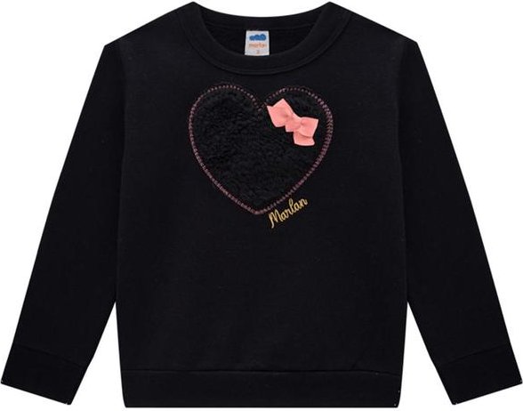 Imagem principal Conjunto Blusão e Legging em Molecotton Preto Marlan Marlan