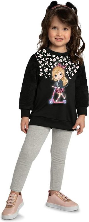 Imagem principal Conjunto Blusão Sportconfort e Calça Preto