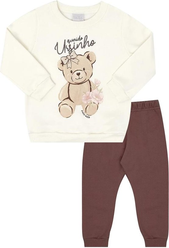 Imagem principal Conjunto Calça Moletom Bege Pulla Bulla Pulla Bulla