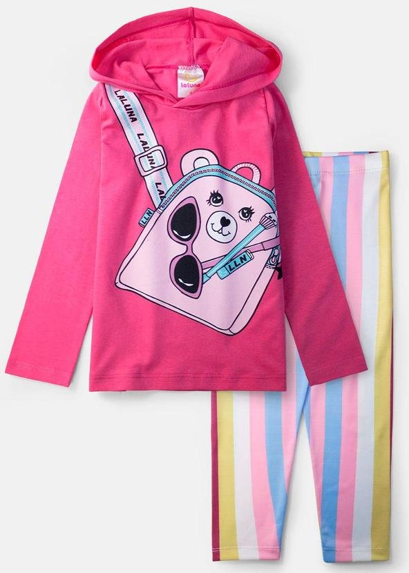 Imagem principal Conjunto Feminino Bolsa Ursinho Pink Laluna Laluna